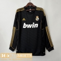 Retro Football Shirts Real Madrid Away Mens Long Sleeve 11 12 FG249