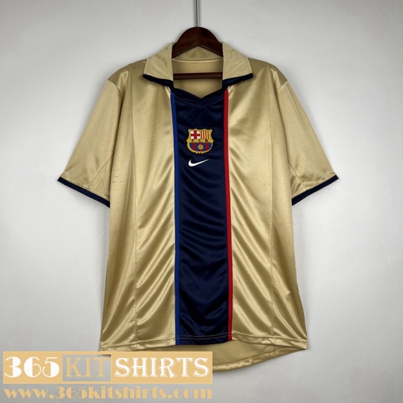 Retro Football Shirts Barcelona Away Mens 2002 FG273