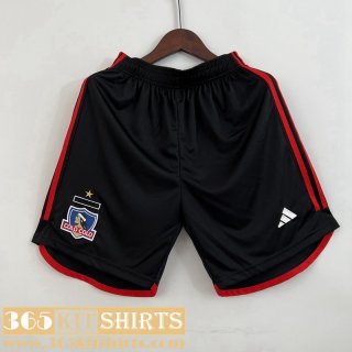 Football Shorts colo colo black Mens 2023 2024 P249