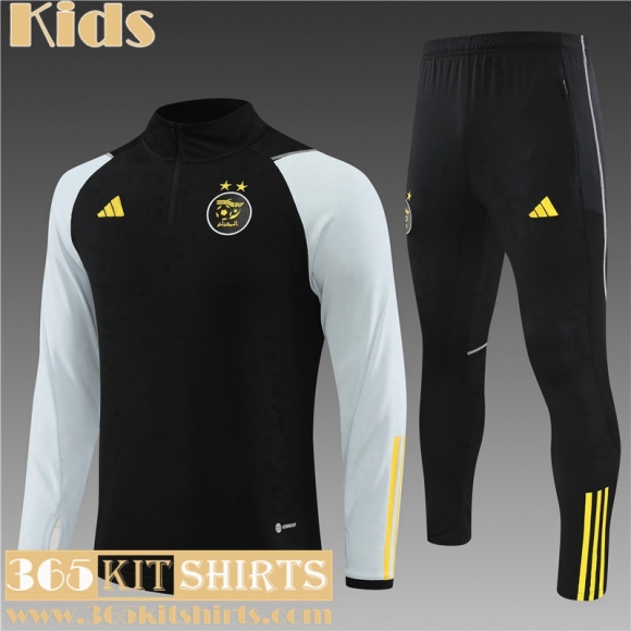 KIT: Training Algeria black Kids 2023 2024 TK606