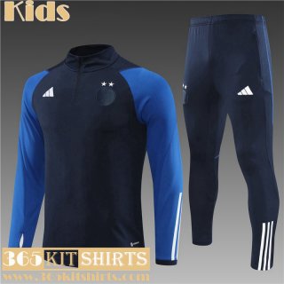 KIT: Training Algeria Navy blue Kids 2023 2024 TK608