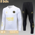 KIT: Training PSG White Kids 2023 2024 TK628