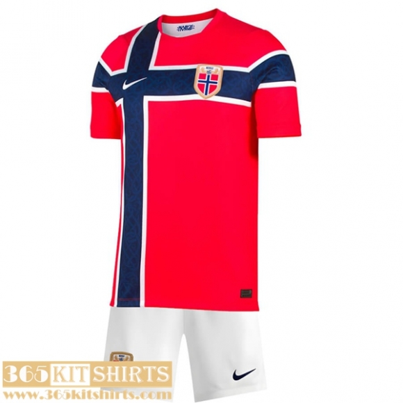 Football Shirts Norway Home Kids World Cup 2026