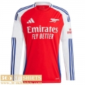 Football Shirts Arsenal Home Mens Long Sleeve 2024 2025