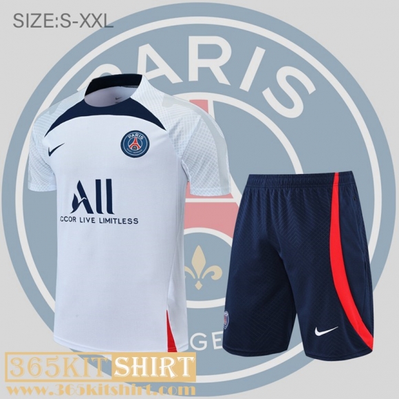 T-Shirt PSG White Mens 2022 2023 PL597