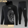 KIT: Hoodie PSG black Kids 2022 2023 TK291