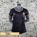 Football Shirts Brazil Black Womens 2022 2023 AW16