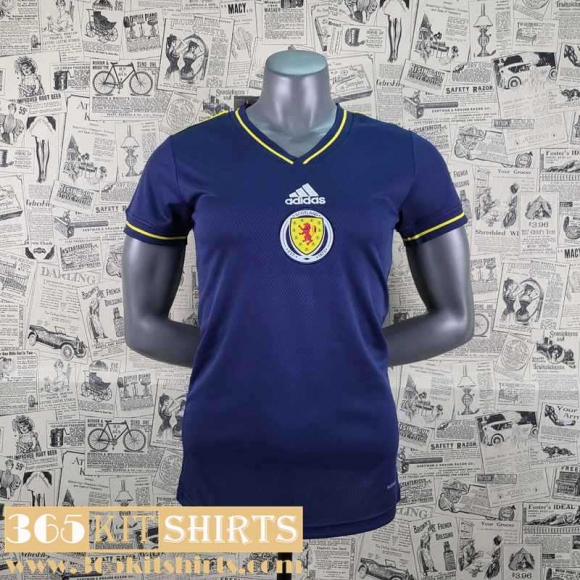 Football Shirts World Cup Scotland Home Womens 2022 2023 AW18