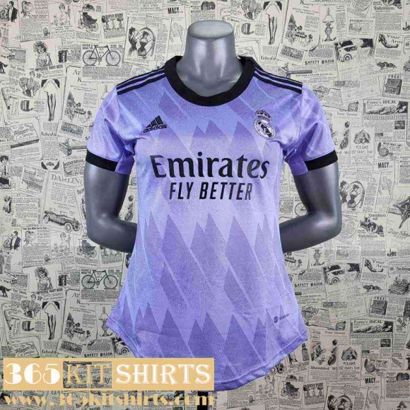 Football Shirts Real Madrid Away Womens 2022 2023 AW38