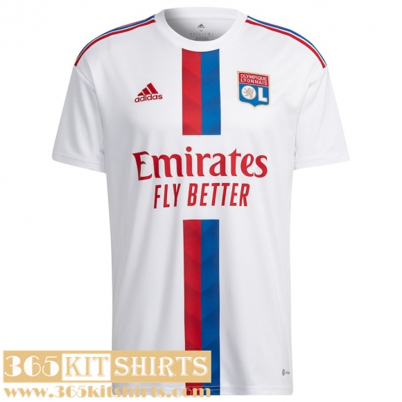 Football Shirts Lyon Home Mens 2022 2023