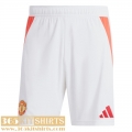 Football Shorts Manchester United Home Mens 2024 2025 P459
