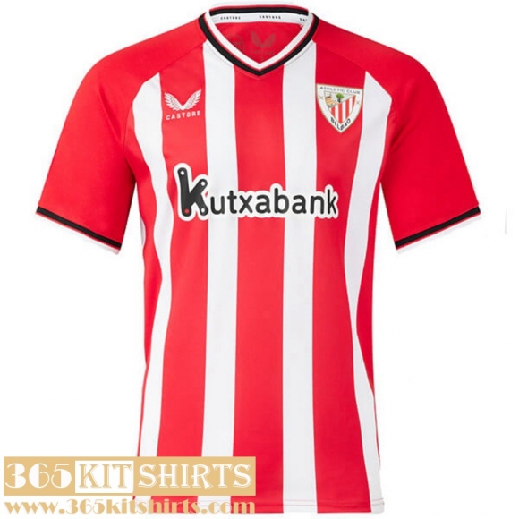 Football Shirts Athletic Bilbao Home Mens 2023 2024 Football Shirts Athletic Bilbao Home Mens 2023 2024