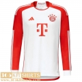 Football Shirts Bayern Munich Home Mens Long Sleeve 2023 2024