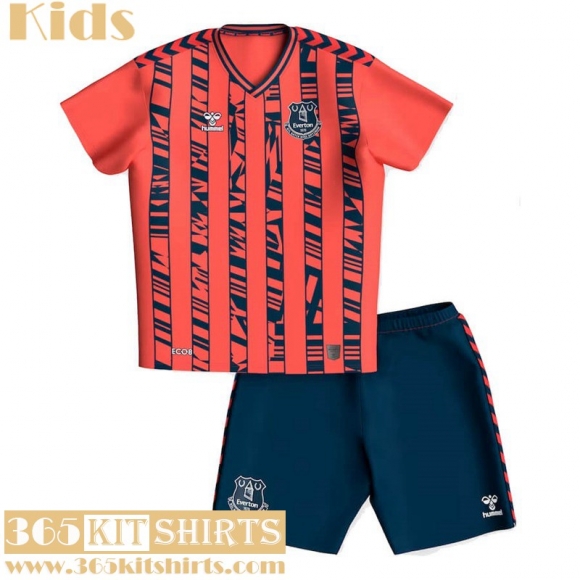 Football Shirts Everton Away Kids 2023 2024