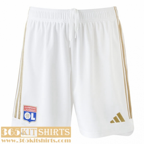 Football Shorts Lyon Home Mens 2023 2024 P298