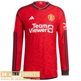 Football Shirts Manchester United Home Mens Long Sleeve 2023 2024