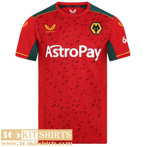 Football Shirts Wolverhampton Wanderers Away Mens 2023 2024