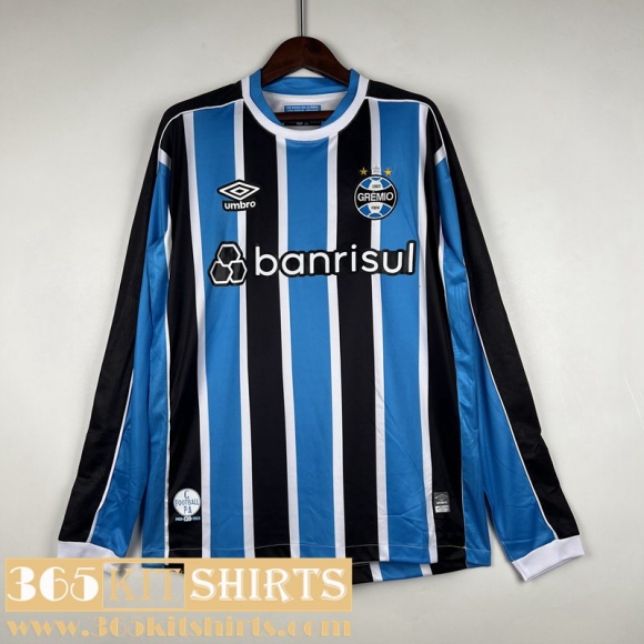 Football Shirts Gremio Home Long Sleeve Mens 2023 2024