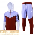 Hooded Jacket Sport dark red blue Mens 2023 2024 JK779