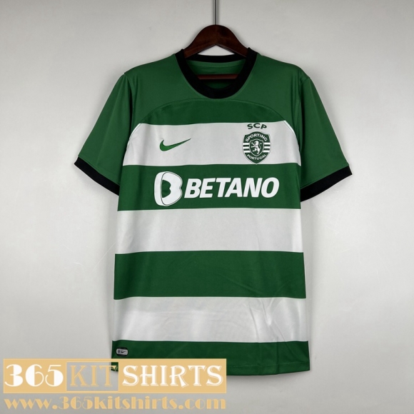 Football Shirts Sporting Lisbon Home Mens 2023 2024