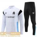 Training Marseille White Mens 2023 2024 TG836