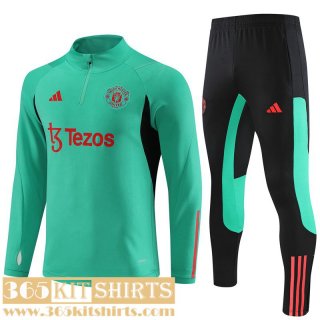 Training Manchester United Green Mens 2023 2024 TG854