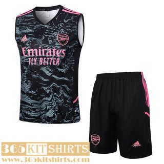 Training Sleeveless Arsenal black Mens 2023 2024 TG879