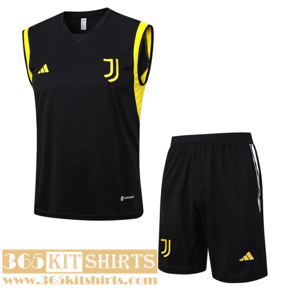 Training Sleeveless Juventus black Mens 2023 2024 TG889