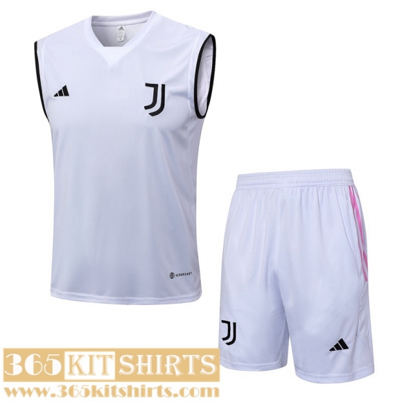 Training Sleeveless Juventus White Mens 2023 2024 TG891