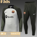 KIT: Training Barcelona light grey Kids 2023 2024 TK631