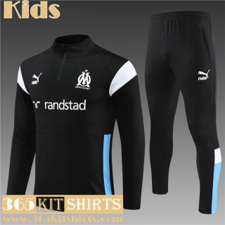 KIT: Training Marseille black Kids 2023 2024 TK635