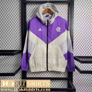 Down Jacket Flamengo purple white Mens 2023 2024 WK521