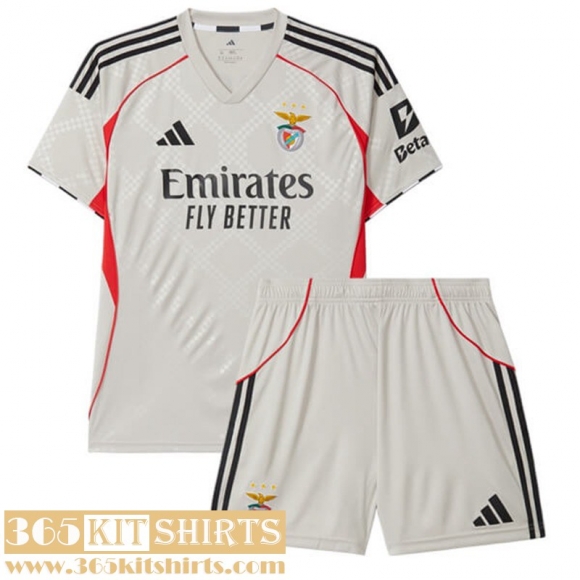 Football Shirts Benfica Away Kids 25 26