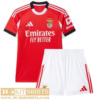 Football Shirts Benfica Home Kids 25 26