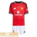 Football Shirts Manchester United Home Kids 25 26