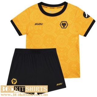 Football Shirts Wolverhampton Home Kids 25 26