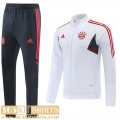 Jacket Bayern Munich White Mens 22 23 JK450