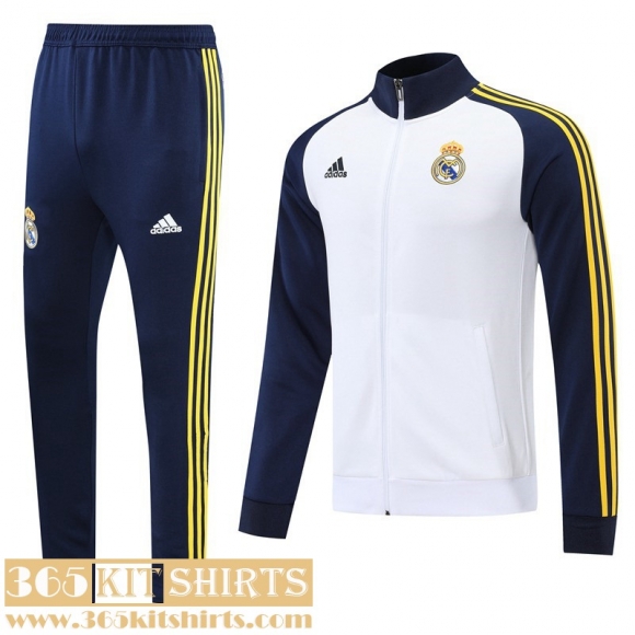 Jacket Real Madrid White Mens 22 23 JK453