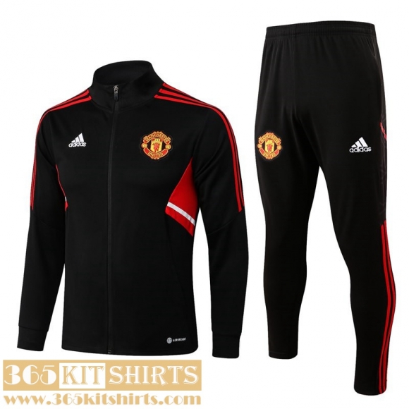 Jacket Manchester United black Mens 22 23 JK492