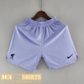 Football Shorts Liverpool Purple Mens 22 23 DK178