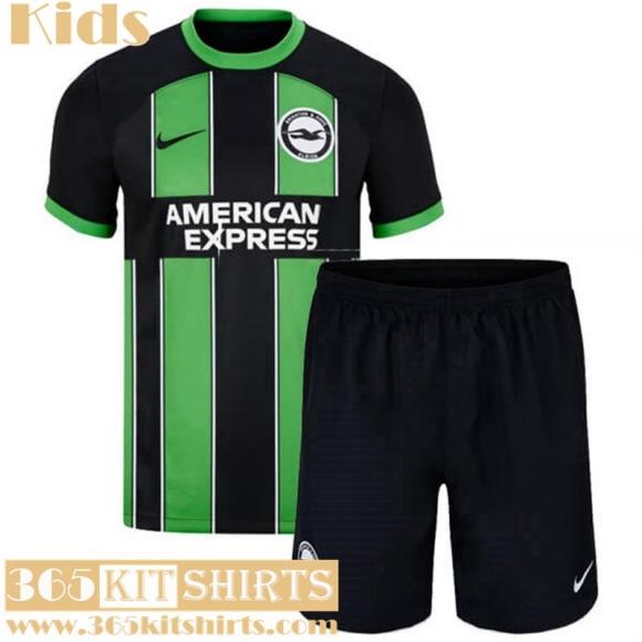 Football Shirts Brighton Away Kids 2023 2024