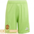 Football Shorts Manchester United Goalkeepers Mens 2023 2024 TBB141