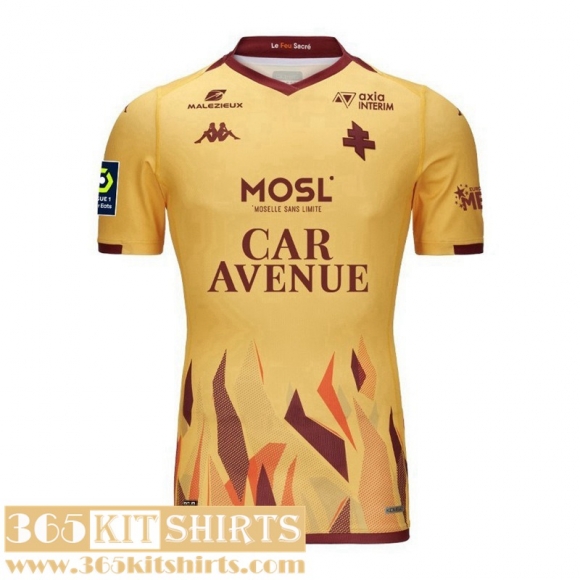 Football Shirts Metz Away Mens 2023 2024