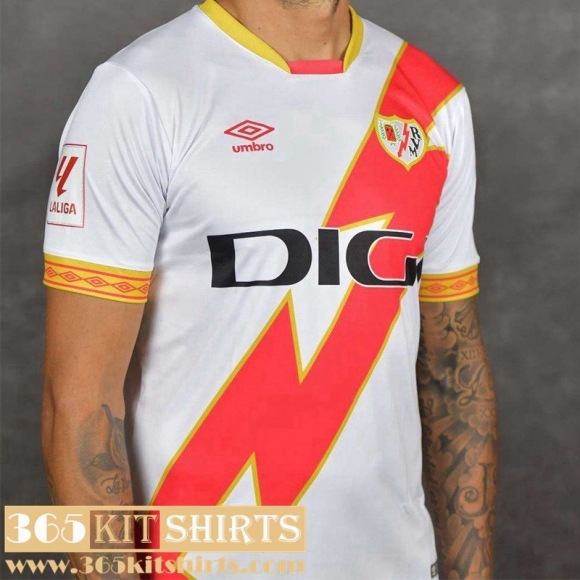 Football Shirts Rayo Vallecano Home Mens 2023 2024