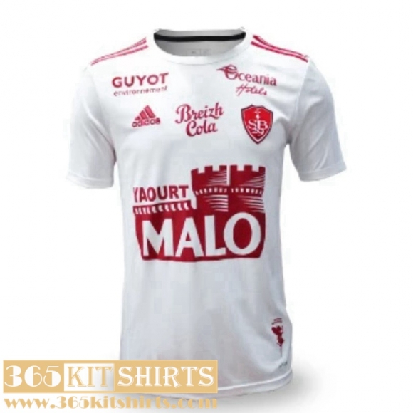 Football Shirts Stade Brestois Away Mens 2023 2024