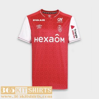 Football Shirts Stade Reims Home Mens 2023 2024