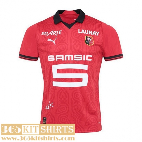 Football Shirts Stade Rennais Home Mens 2023 2024