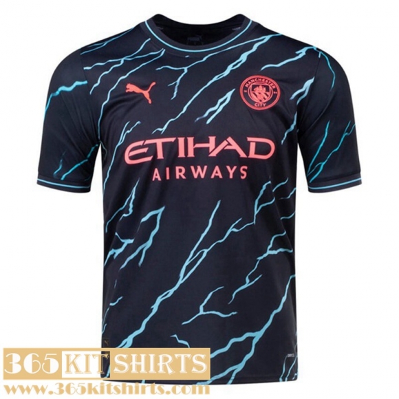 Football Shirts Manchester City Third Mens 2023 2024