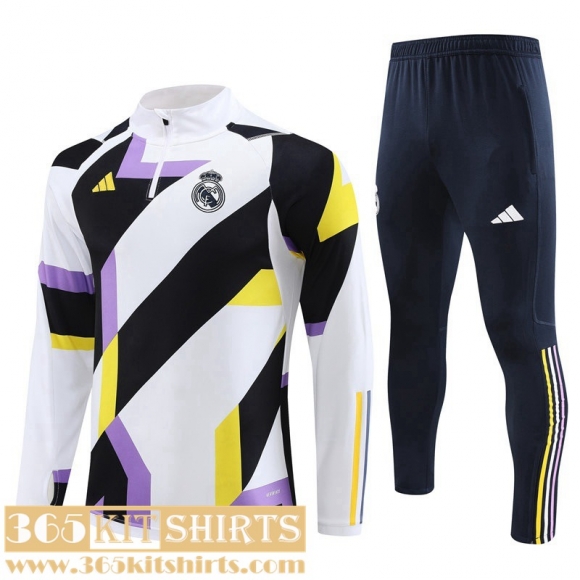 Training Real Madrid White black Mens 2023 2024 TG916