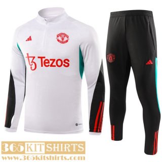 Training Manchester United White Mens 2023 2024 TG996